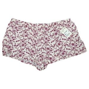 NWOT | In Bloom by Jonquil Floral 100% Rayon Sleep Shorts Size XL